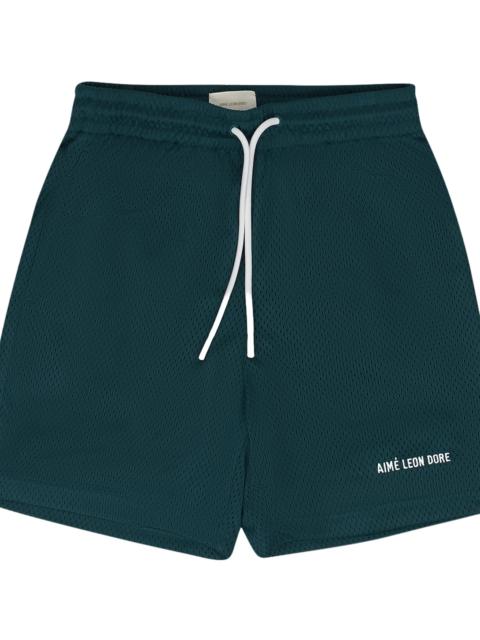 AIMÉ LEON DORE Logo Gym Shorts "Green" ALD MBTM 0116