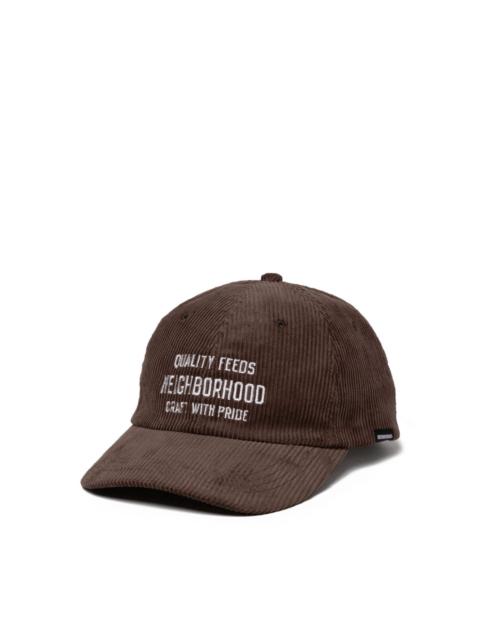 NEIGHBORHOOD CORDUROY STRAP-BACK BASEBALL HAT