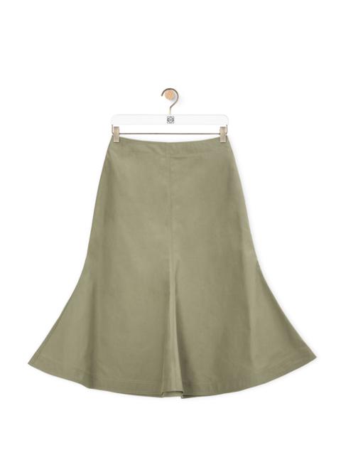 Loewe Midi skirt in cotton