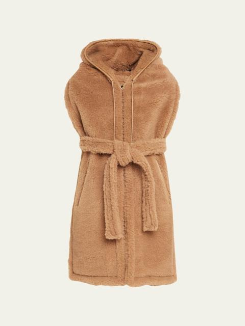 Max Mara Corea Teddy Wool-Blend Long Stole