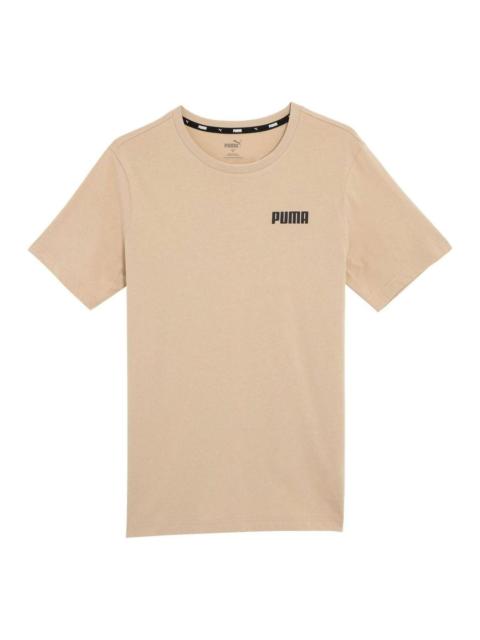 PUMA PUMA ESS 2 Col Small Logo T-shirt 'Tan' 671260-21