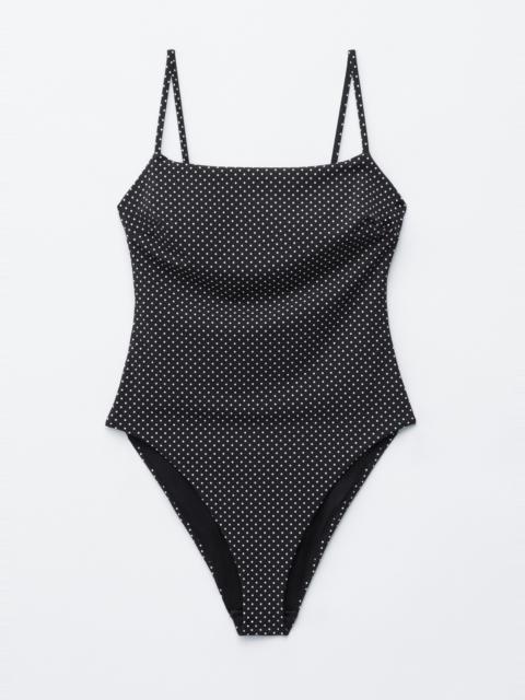 & Other Stories Polka Dot Swimsuit