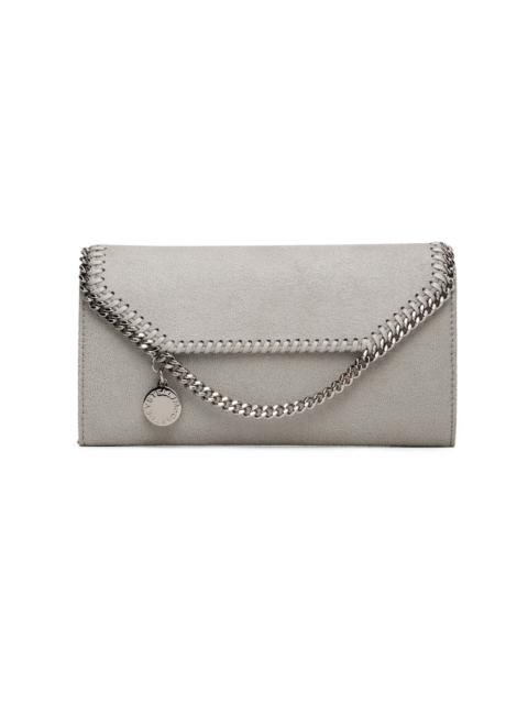 Stella McCartney Gray Falabella Wallet-On-Chain Crossbody Bag