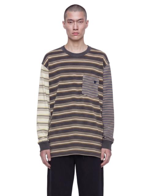 Song for the Mute Striped Pocket Long Sleeve T-shirt