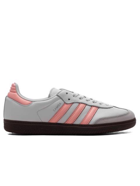 adidas Originals WOMEN'S SAMBA OG - CLOUD WHITE/CLEAR ORANGE/CORAL