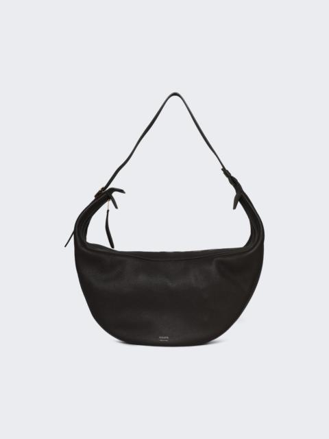 KHAITE Augustina Hobo Bag Dark Brown