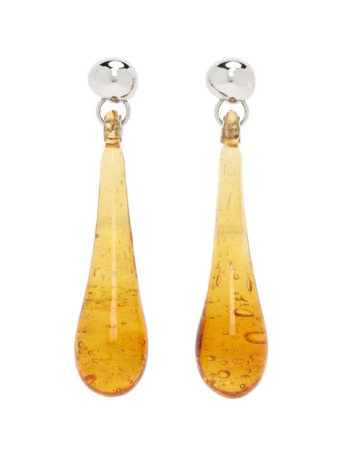 Lanvin Glass Rocks Drop Earrings