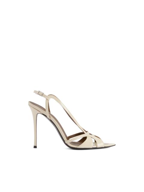 Giuseppe Zanotti Intriigo Zoe geometric-pattern buckle leather sandals