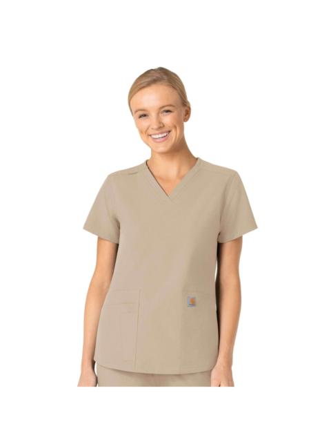 Carhartt Women's Force Essentials V-Neck Scrub Top