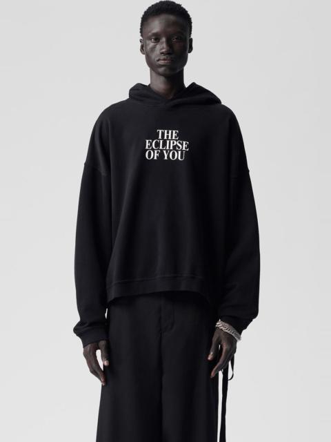 Ann Demeulemeester Achim Cropped Comfort Hoodie