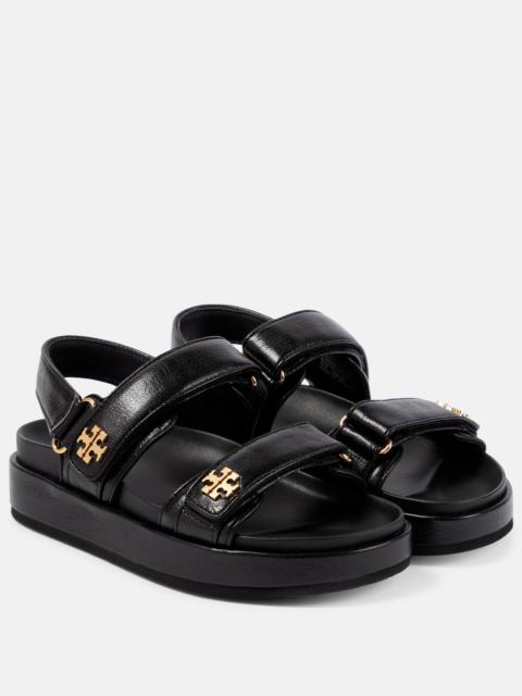 TORY BURCH Kira leather platform sandals