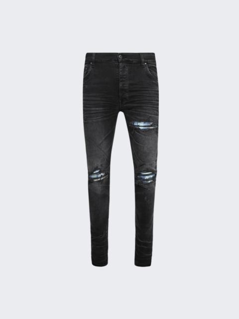 AMIRI Plaid MX1 mid-rise skinny jeans