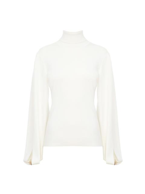 Chloé FITTED MOCK-NECK SWEATER