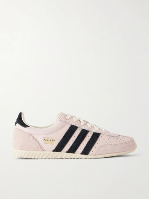 adidas Originals Japan Lace-up Suede-trimmed Leather Sneakers