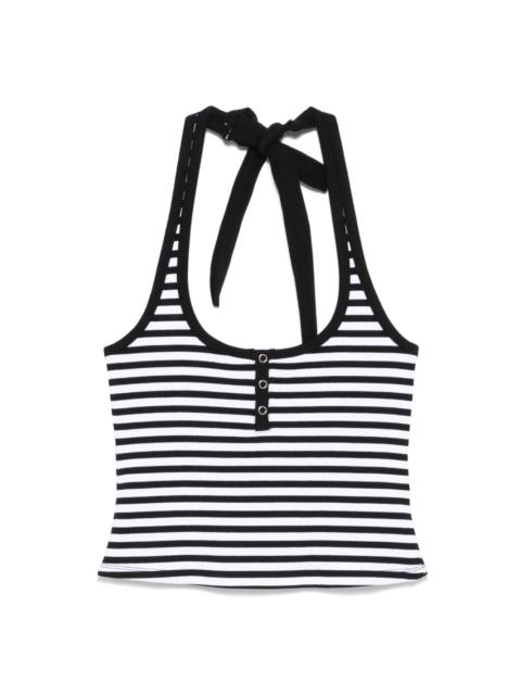 Frankies Bikinis striped top