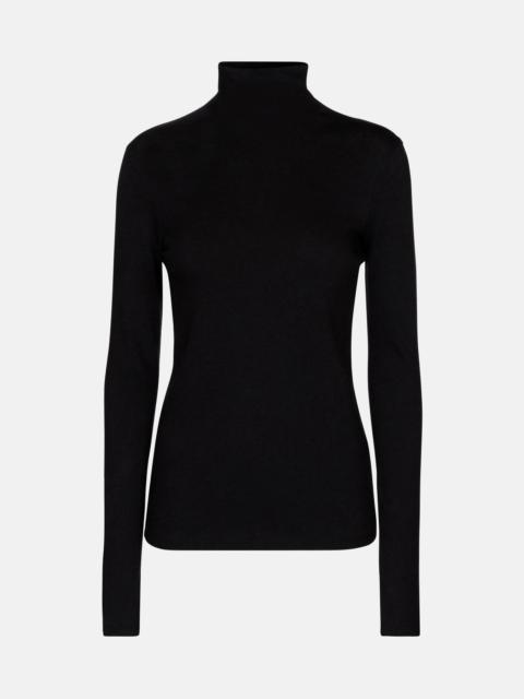 Vince Essential turtleneck cotton top