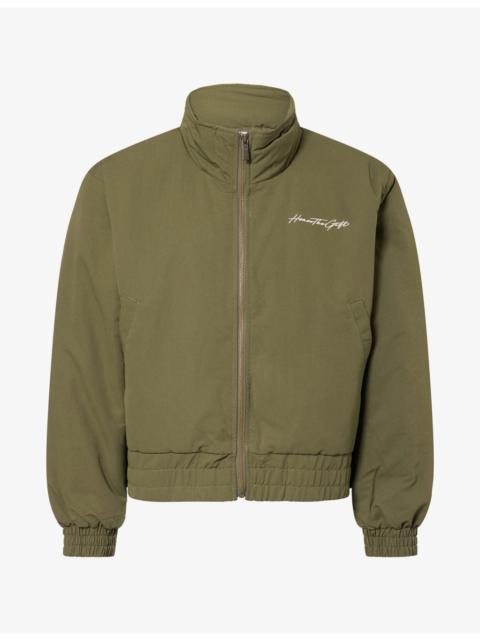 HONOR THE GIFT Script Logo-Graphic Woven Puffer Jacket