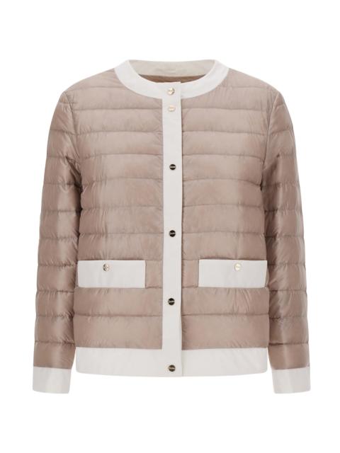 Herno Short Trim Button Jacket