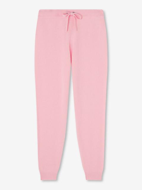 Derek Rose Women's Track Pants Daphne Cashmere Pink