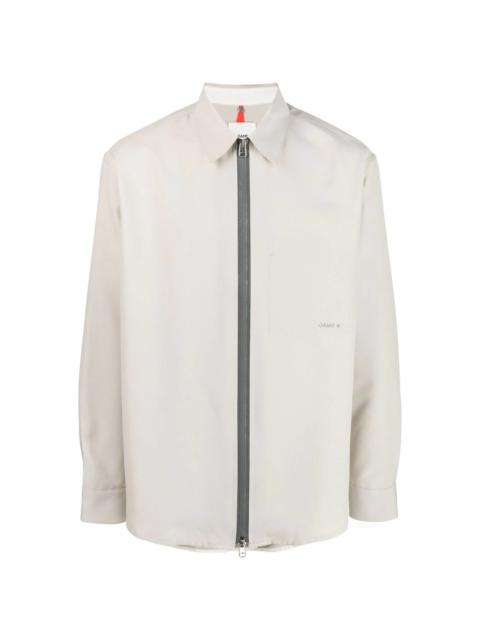 OAMC Ian zip-fastening shirt