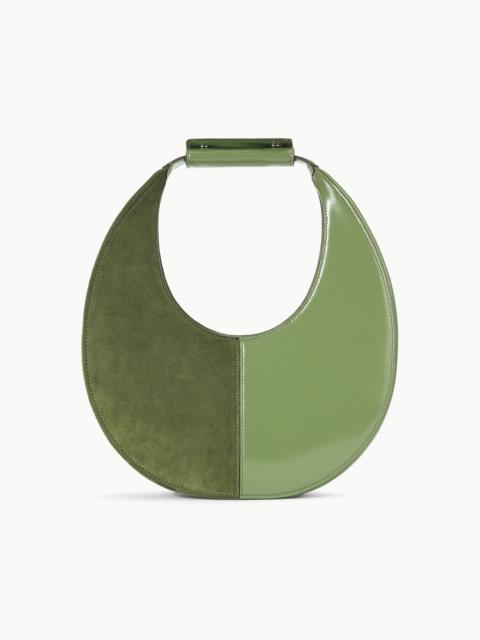 STAUD MOON SPLIT TOTE BAG AVOCADO