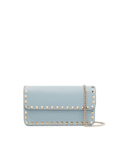 Rockstud clutch bag