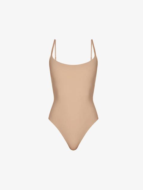 Fits Everybody scoop-neck stretch-jersey body