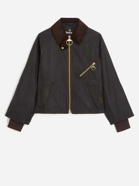 Barbour Arlene Checked Waxed Jacket