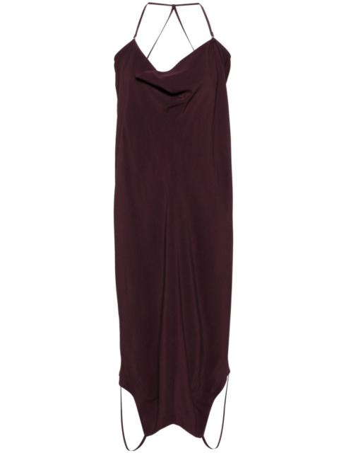 VIKTOR & ROLF Upside Down crepe camisole dress