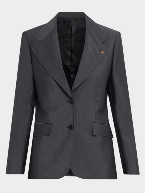 VERSACE Single-Breasted Jacket