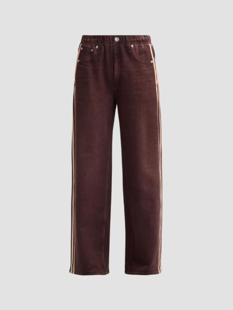 rag & bone Women's rb Miramar Terry Track Pants - Chocolate