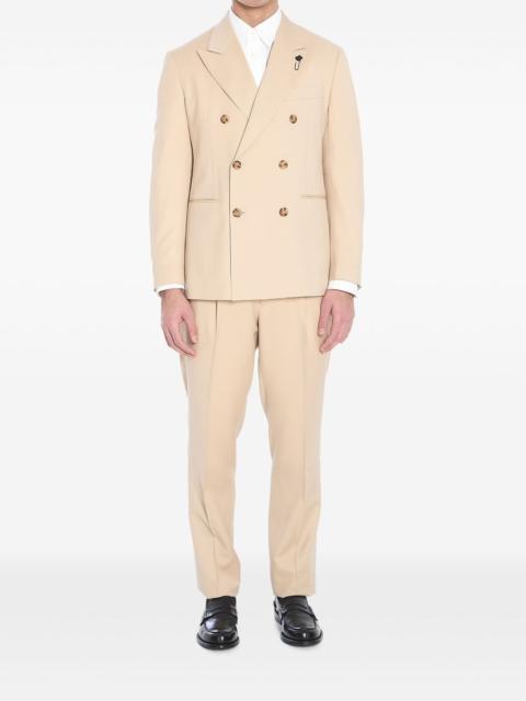 LARDINI double-breasted suit