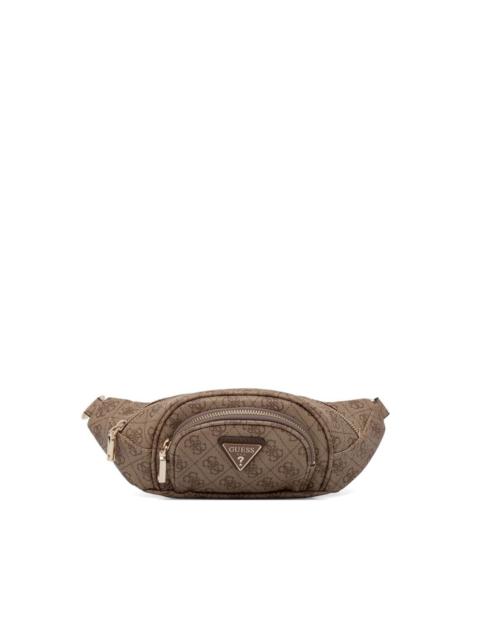 GUESS USA Latona monogram-print belt bag