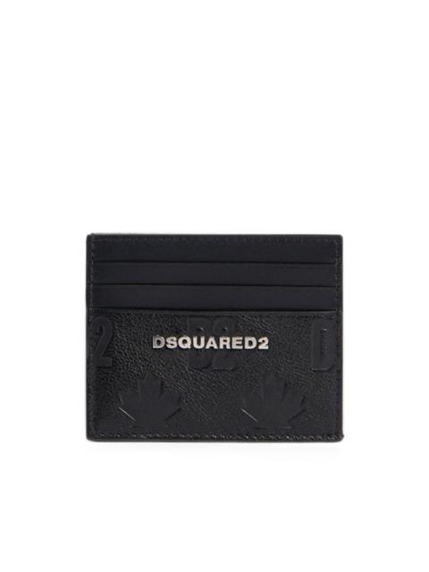 DSQUARED2 D2 Monogram credit card holder