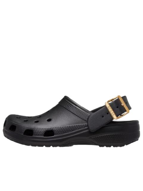 crocs Crocs Classic Clog Metallic Buckle 'Black' 213543-001