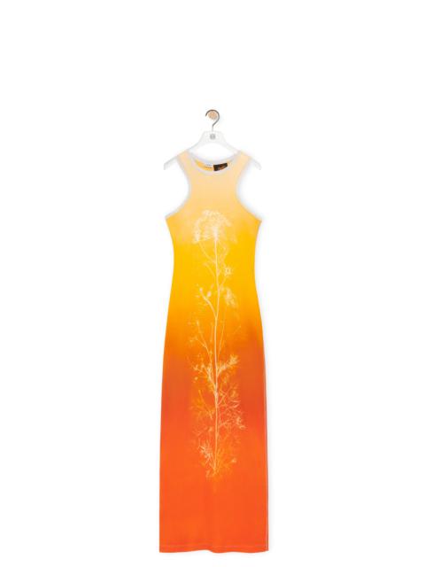 Loewe Fennel tank dress in cotton