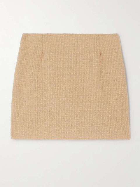 スカート BLAZE MILANO Brown crepe Novalis skirt (SKMSK01NO 0022) Konik Skirt NOVALIS NOUGAT - Blazé Milano