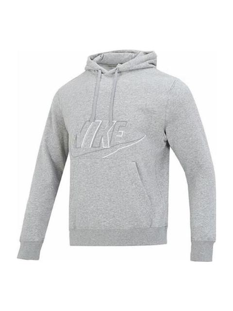 Nike Big Logo Hoodie 'Grey' DX0542-063