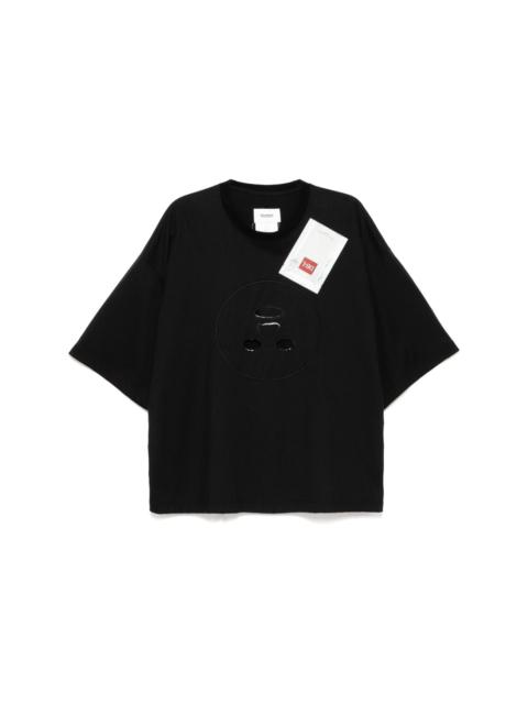 【関税込み】doublet ブラック Facial Mask Tシャツ doublet Black Facial Mask T-Shirt | ssense | REVERSIBLE