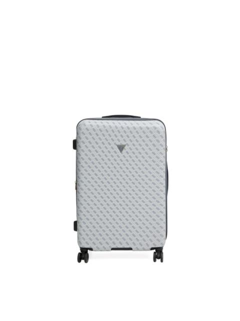 GUESS USA monogram logo-plaque luggage