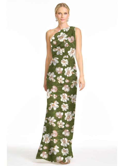 SACHIN & BABI DELPHINE GOWN - MOSS MAGNOLIA