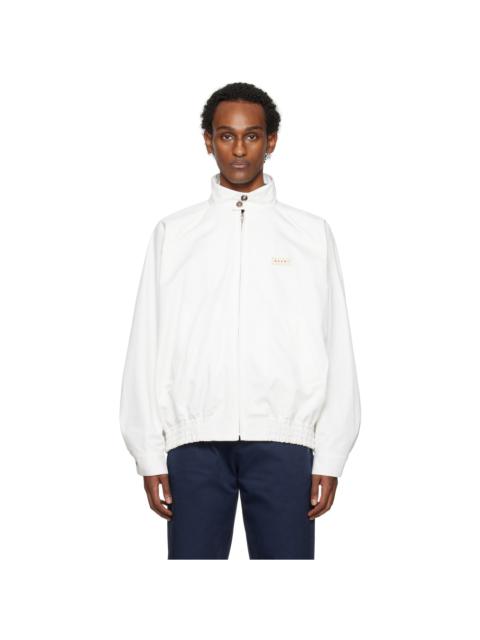 Marni White Oversized Jacket