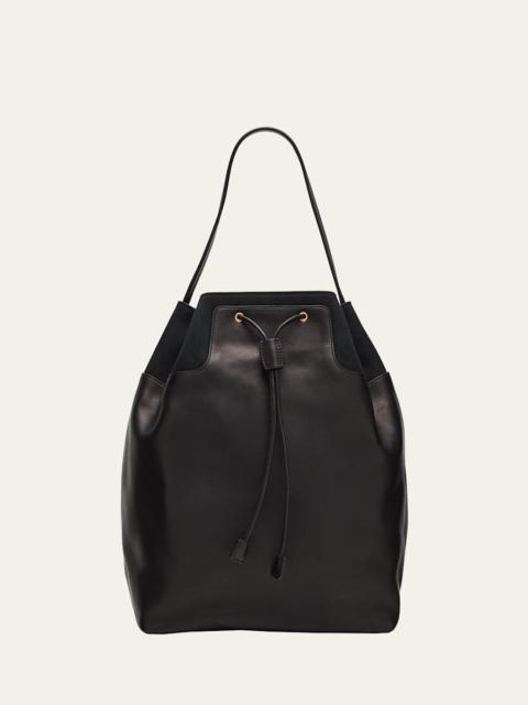 The Row Men's Spring 11 Canvas and Leather Backpack