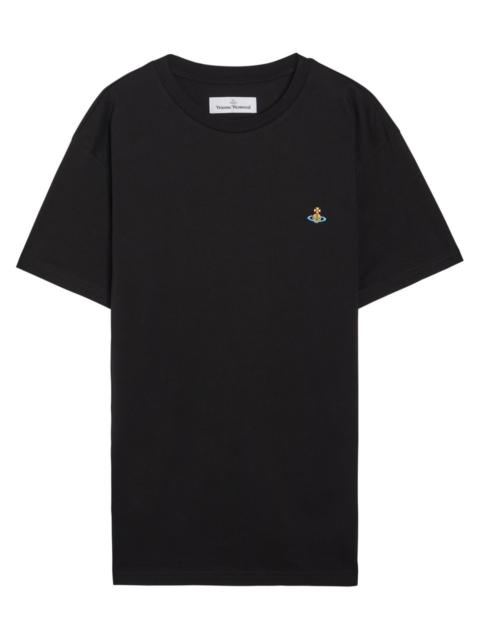 Vivienne Westwood Vivienne Westwood Classic Logo-embroidered Cotton T-shirt