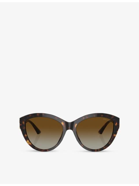 JIMMY CHOO JC5007 Phantos-Frame Acetate Sunglasses