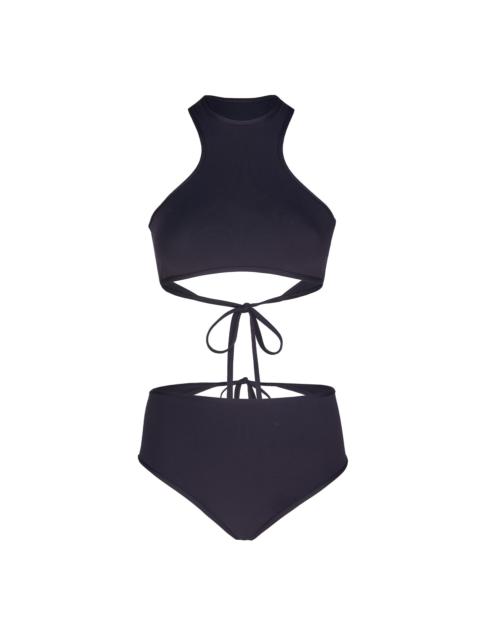 THE ATTICO BLACK BIKINI