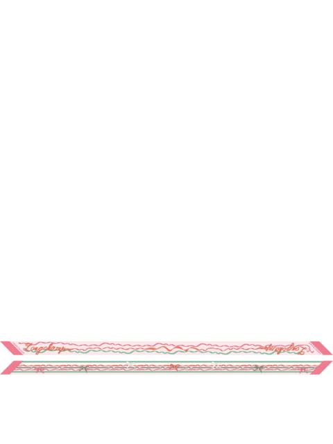 Longchamp Rubans Longchamp Headband Shrimp - Silk