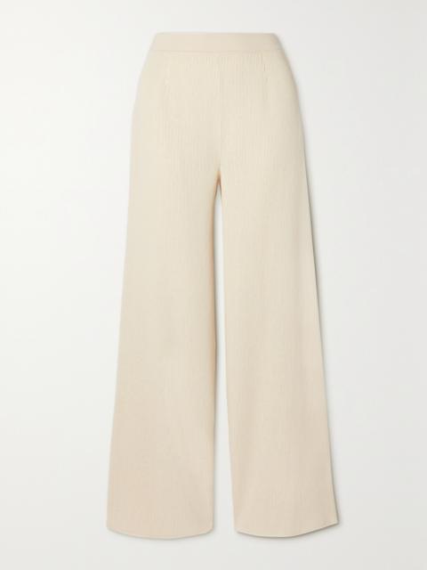 Loro Piana Beirut Cashmere And Silk-blend Pants