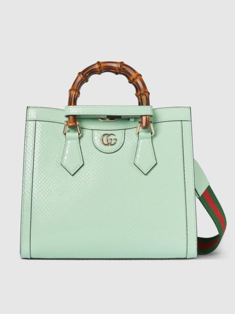 GUCCI Gucci Diana small python tote bag