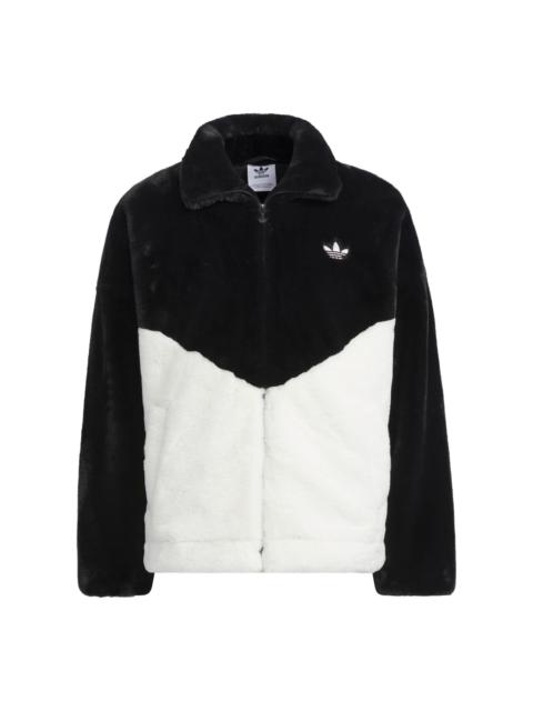 adidas adidas Originals Furry Jackets 'Black White' IN0981